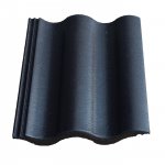 Betonová střešní taška Synus - barva: Carbon