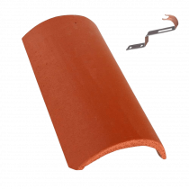 Hřebenáč cihlově červený řady Danubia