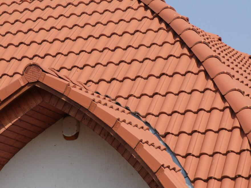 Cihlově červená | Střešní taška Danubia